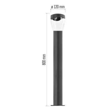 Lampada da esterno ARTEO 1xE27/15W/230V IP44 80 cm