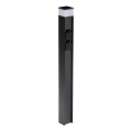 Lampada da esterno con 2 prese DASTEN 1xG9/11W/230V 80 cm IP44 nero