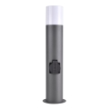 Lampada da esterno con presa DALLAS 1xE27/12W/230V IP44 antracite
