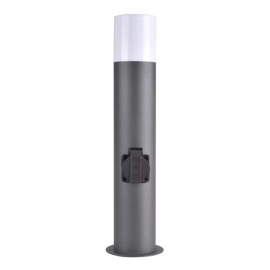Lampada da esterno con presa DALLAS 1xE27/12W/230V IP44 antracite