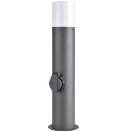 Lampada da esterno con presa DALLAS 1xE27/12W/230V IP44 antracite