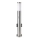 Lampada da esterno con sensore + 2 prese SCHUKO 1xE27/60W/230V IP44 60cm cromo opaco