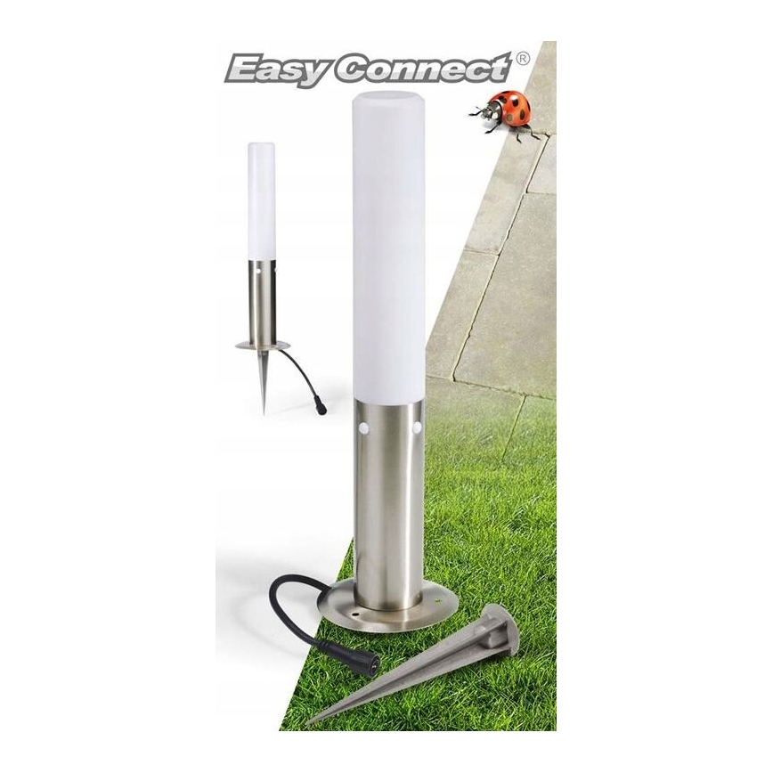 Lampada da esterno EASY CONNECT 1xE27/20W/230V IP44 acciaio inossidabile