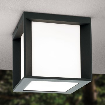 Lampada da esterno HENRY 1xE27/15W/230V 16x16 cm IP44 antracite