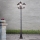 Lampada da esterno KENZO 3xE27/100W/230V IP44 bronzo/patina