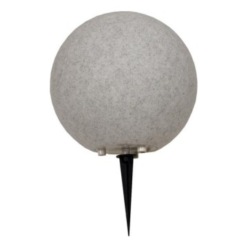 Lampada da esterno KULA 1xE27/60W/230V Ø 30 cm IP44 grigio