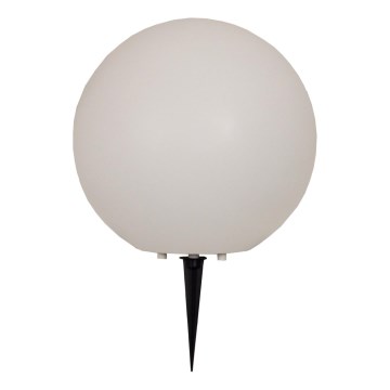Lampada da esterno KULA 1xE27/60W/230V Ø 35 cm IP44 bianca