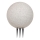 Lampada da esterno KULA 1xE27/60W/230V Ø 40 cm IP44 grigia