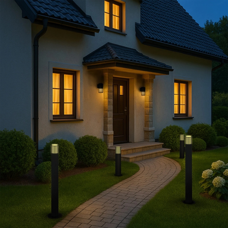 Lampada da esterno KUUSAMO 1xE27/20W/230V 74 cm IP54 antracite