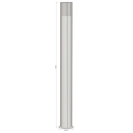Lampada da esterno KUUSAMO 1xE27/20W/230V 74 cm IP54 antracite