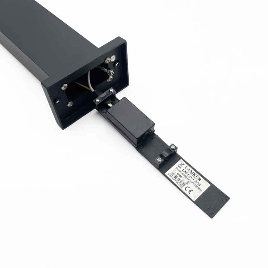 Lampada da esterno LANTHEA 1xGU10/11W/230V IP44 50 cm nera