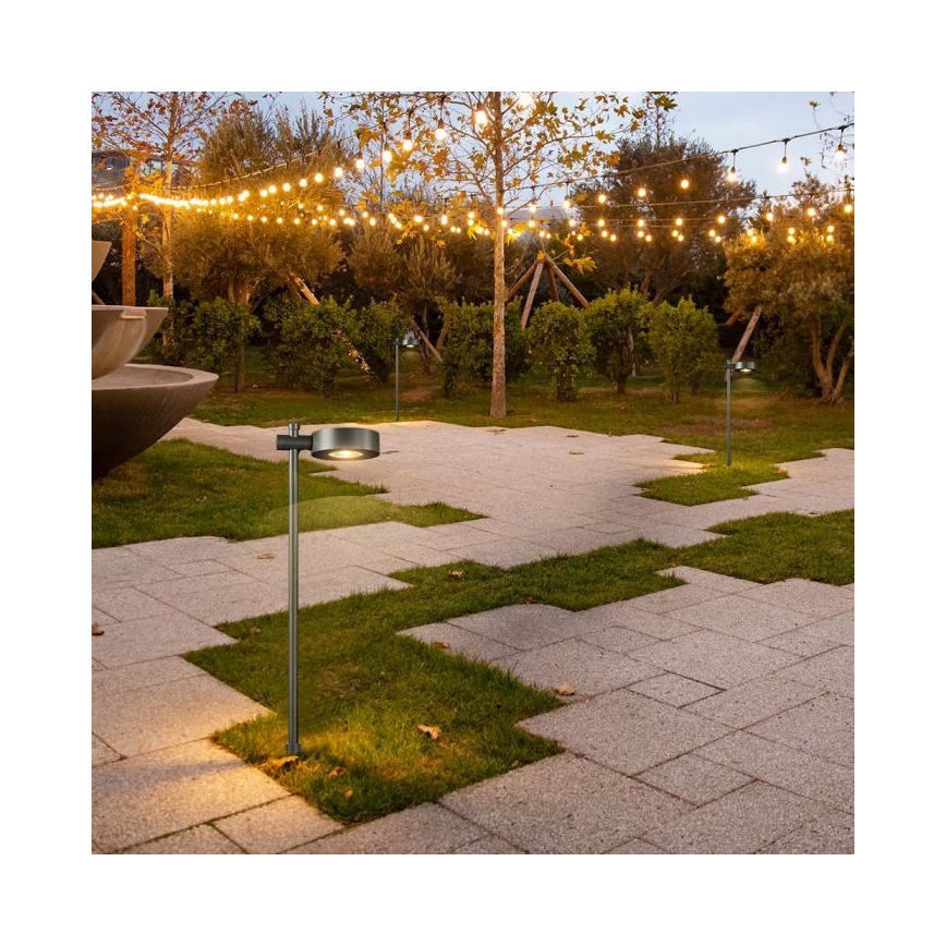 Lampada da esterno LED/7W/230V 3000K IP65 nera