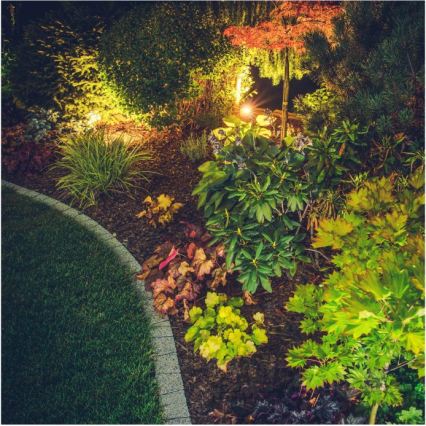 Lampada da esterno LED BLAKE LED/5W/230V 4000K IP65 nera