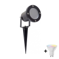 Lampada da esterno LED RGBW dimmerabile BLAKE 1xGU10/4,8W/230V IP65 + telecomando
