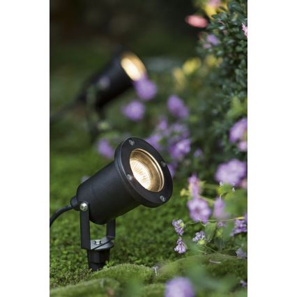 Lampada da esterno LED RGBW dimmerabile BLAKE 1xGU10/4,8W/230V IP65 + telecomando