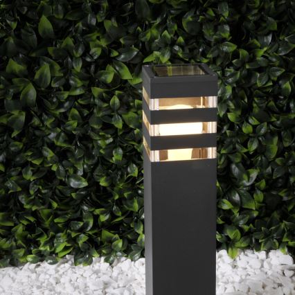 Lampada da esterno dimmerabile LED RGBW TEKSAS 1xE27/9W/230V 2700-6500K Wi-Fi 44 cm IP44 antracite