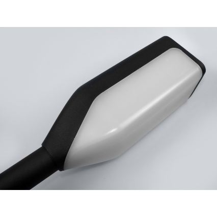 Lampada da esterno LED SAVEN LED/6W/230V 50 cm IP54 nera