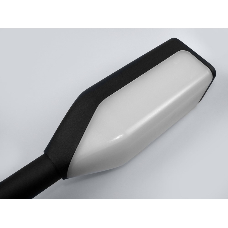 Lampada da esterno LED SAVEN LED/6W/230V 50 cm IP54 nera