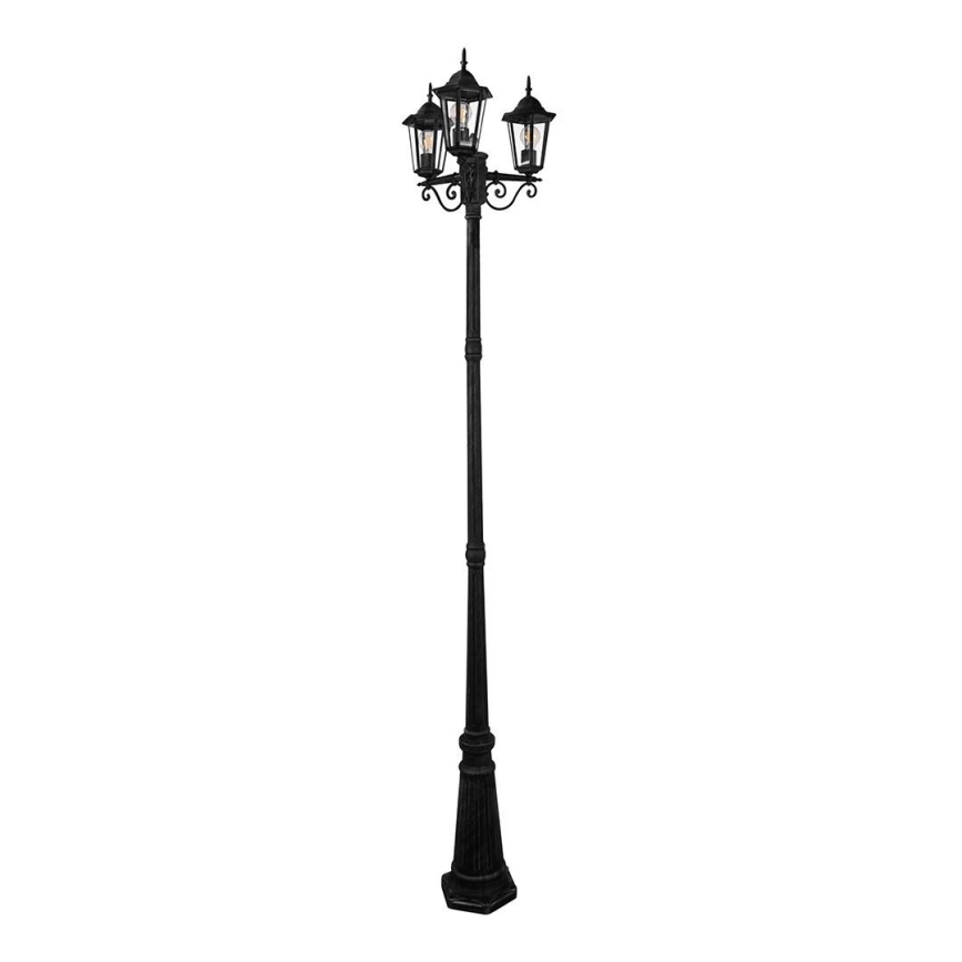 Lampada da esterno LIGURIA 3xE27/60W/230V IP43 2,5m