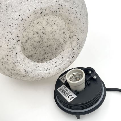 Lampada da esterno LUMISTONE 1xE27/15W/230V IP65 diametro 25 cm