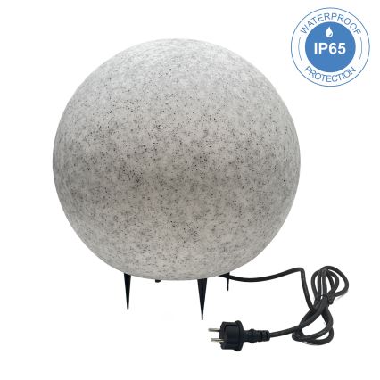 Lampada da esterno LUMISTONE 1xE27/15W/230V IP65 Ø 38 cm