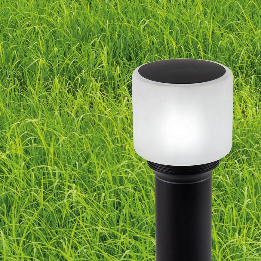 Lampada da esterno MADRID 1xE27/12W/230V 40 cm IP44 nera