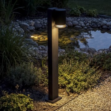 Lampada da esterno RADILO 1xGU10/11W/230V 50 cm IP44 nera