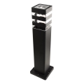 Lampada da esterno SANTA 1xE27/60W/230V 50 cm IP54 nera