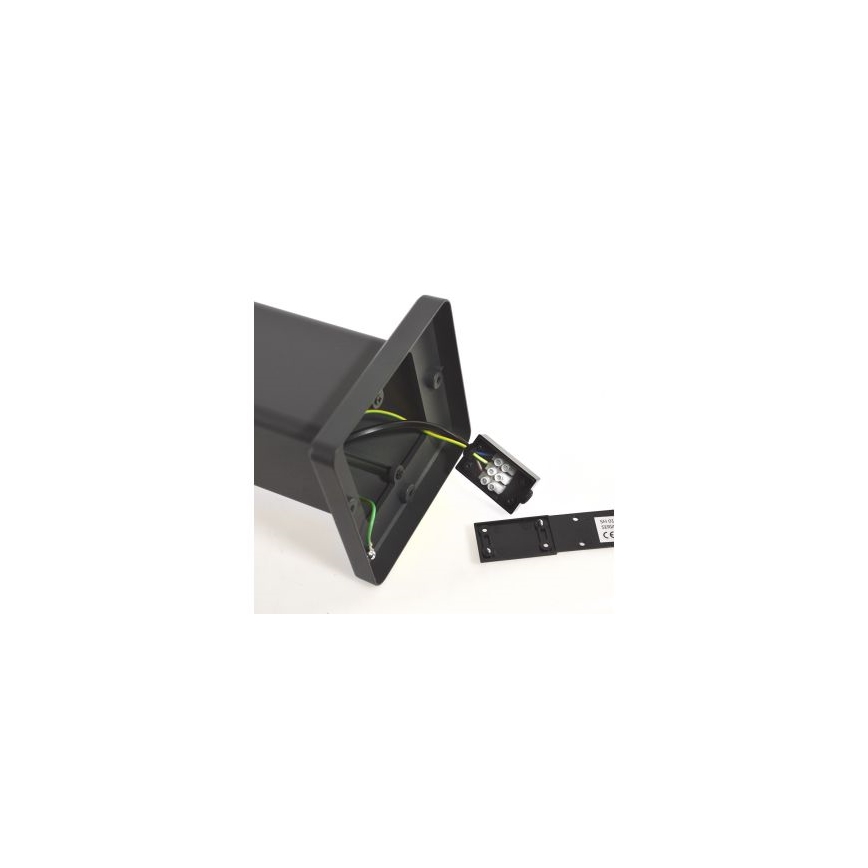 Lampada da esterno SANTA 1xE27/60W/230V 50 cm IP54 nera