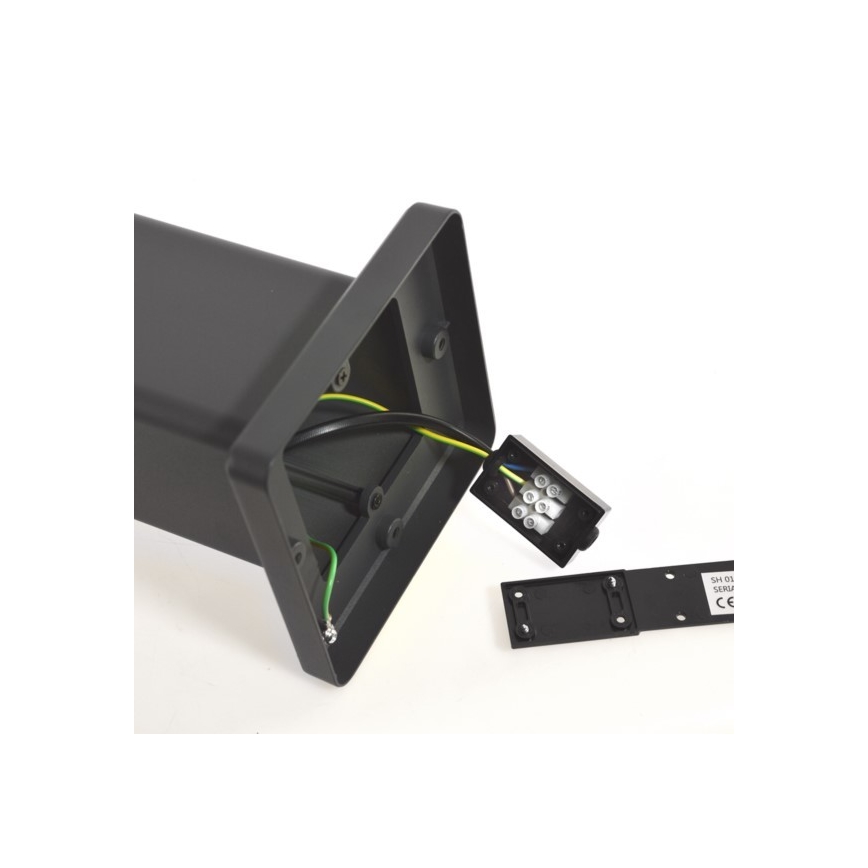 Lampada da esterno SANTA 1xE27/60W/230V IP54 79,5 cm nero