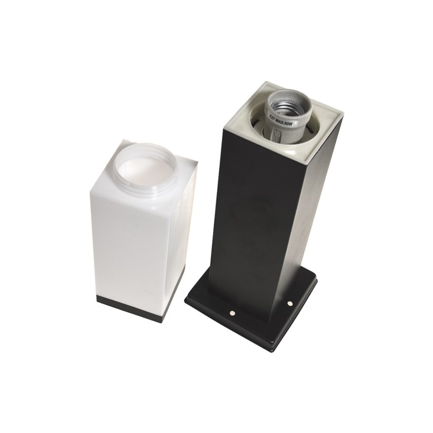 Lampada da esterno SOPPA 1xE27/60W/230V IP44 65 cm nero