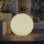 Lampada da esterno STONO 1x E27/20 W/230 V Ø 40 cm IP65 bianca