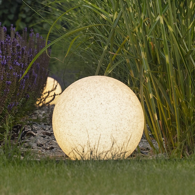 Lampada da esterno STONO 1xE27/25W/230V diametro 78 cm IP65