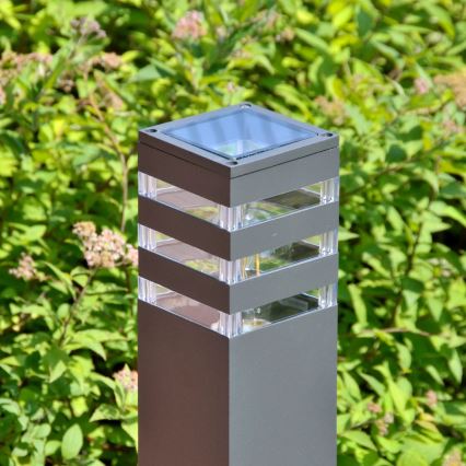 Lampada da esterno TEKSAS 1xE27/12W/230V IP44 74 cm antracite