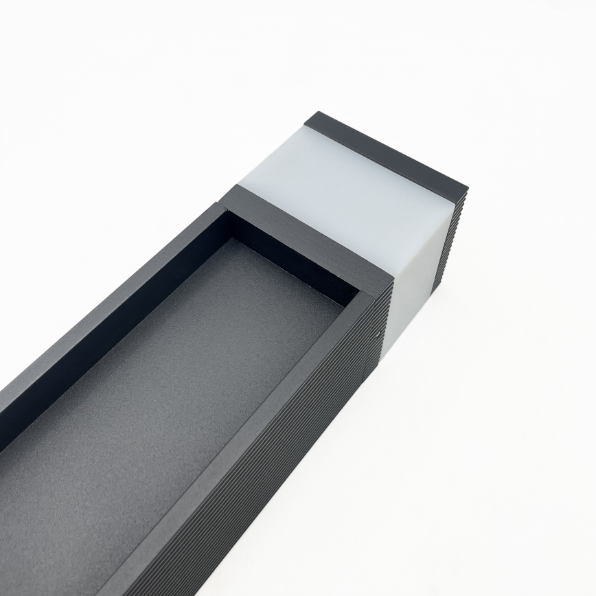 Lampada da esterno VESPER 1x G9/5W/230V IP44 80 cm nera