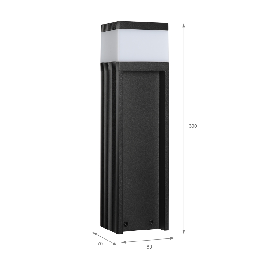 Lampada da esterno VESPER 1xG9/5W/230V IP44 30 cm nera