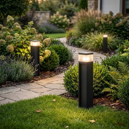 Lampada da esterno VESPER 1xG9/5W/230V IP44 50 cm nera