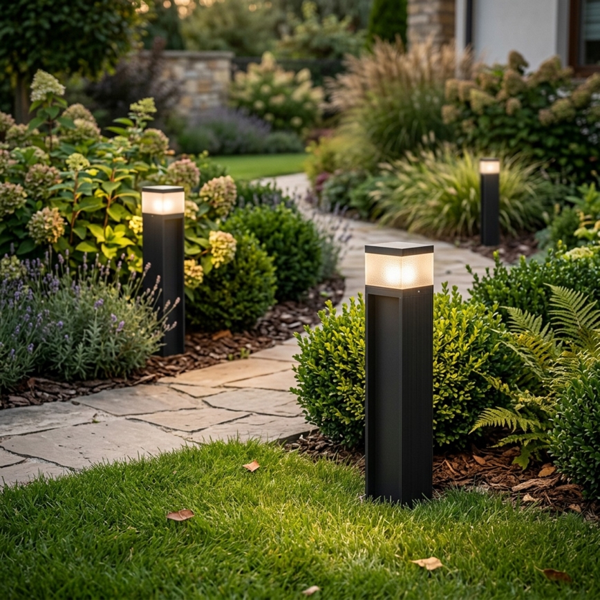 Lampada da esterno VESPER 1xG9/5W/230V IP44 50 cm nera