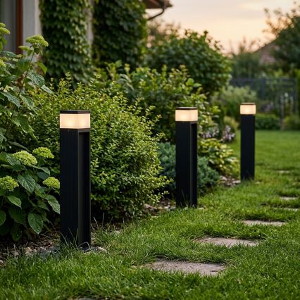 Lampada da esterno VESPER 1xG9/5W/230V IP44 50 cm nera