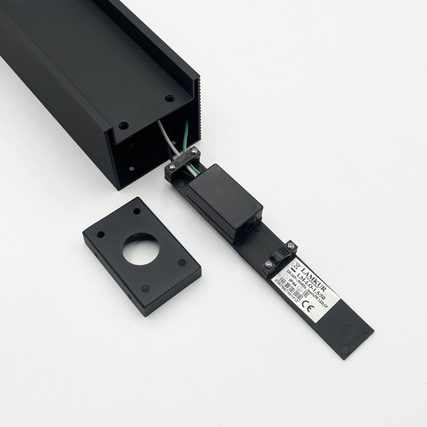 Lampada da esterno VESPER 1xG9/5W/230V IP44 50 cm nera