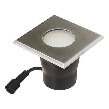 Lampada da incasso da esterno LED EASY CONNECT 1xGU10/4W/230V 3000K IP65 quadrato
