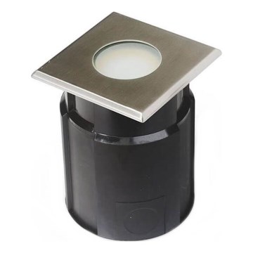 Lampada da incasso da esterno LED EASY CONNECT 1xGU10/4W/230V 3000K IP65 quadrato