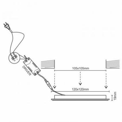 Lampada da incasso LED dimmerabile/6W/230V 3000-6500K Wi-Fi Tuya