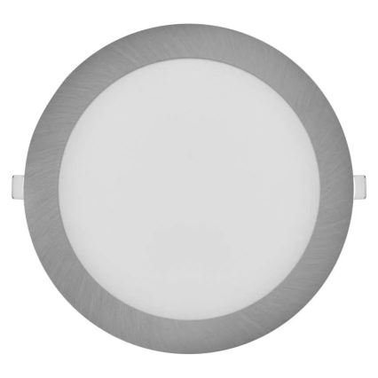 Lampada da incasso LED NEXXO LED/18W/230V 3000/3500/4000K, argento, Ø 22,5 cm
