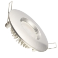 Lampada da incasso LED per bagno LED/7W/230V 4000K argento IP44