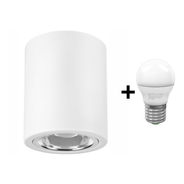 Lampada da incasso LED TACO 1xE27/15W/230V bianco