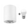 Lampada da incasso LED TACO 1xE27/15W/230V bianco