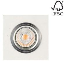 Lampada da incasso LED VITAR 1xGU10/5W/230V calcestruzzo - certificato FSC