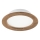 Lampada da incasso LED WOODY SPOT LED/16,5W/230V 4000K noce Ø 18,5 cm