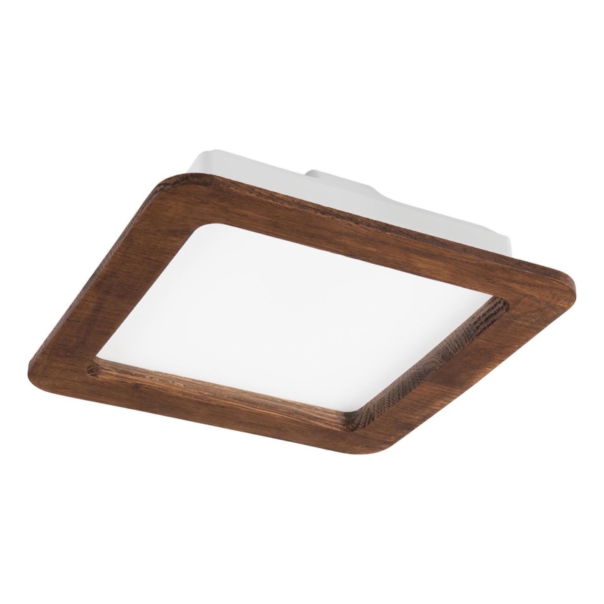 Lampada da incasso LED WOODY SPOT LED/17W/230V 3000K ciliegio 18,5x18,5 cm